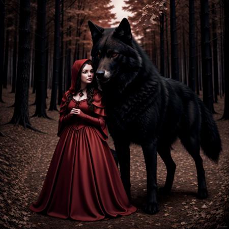 Little Red Riding Hood XL + SD1.5 + F1D版本Little Red