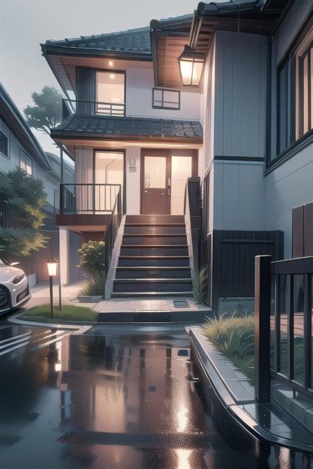 building - second floor entrance [approved]
