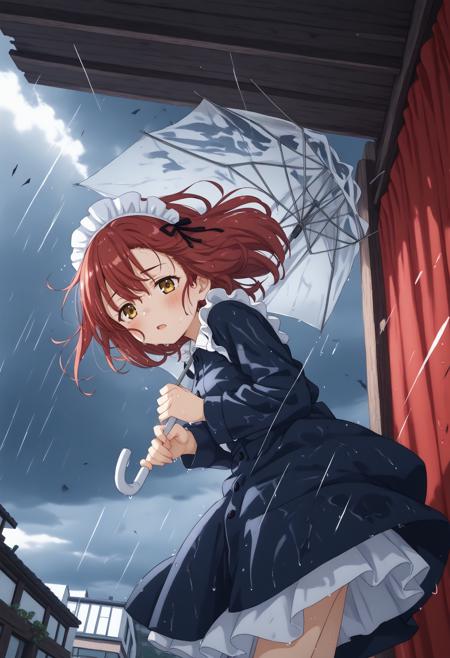 [SDXL&Pony] broken umbrella / inverted umbrella / 壊れた傘 / 折れた傘 / 逆さ傘