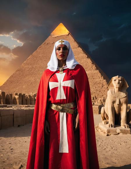 Knights Templar clothing SDXL