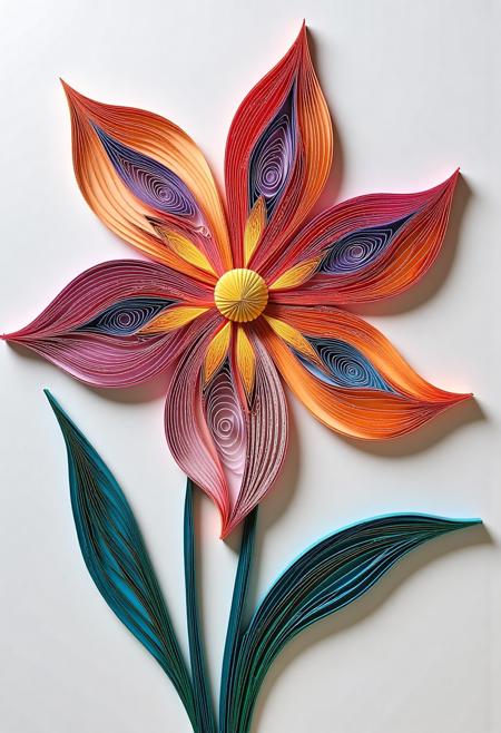 Paper Quilling And Layering Style - [Flux/SDXL/SD1.5]