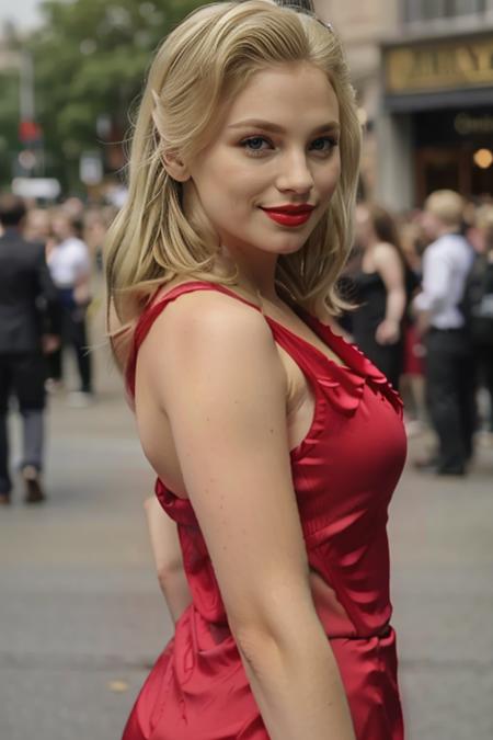 The Woman In Red ( The Matrix ) [SMF]