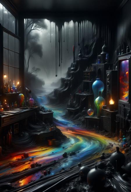 DonM - Paint it Black [SD1.5,SDXL,Pony]版本SDXL (ID: 437134)