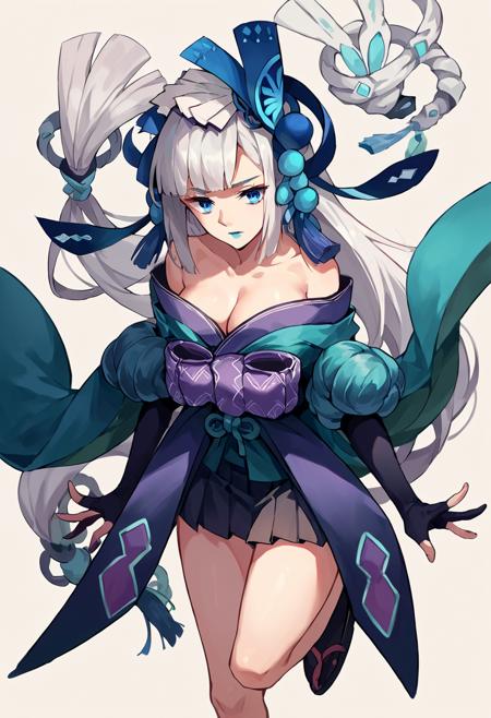 Aoandon/青行燈 (Onmyoji) - PDXL Lora版本v1.0 (ID: 581960)