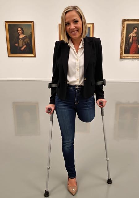 Flux leg amputee (v2+v3 with crutches)版本Flux amputee v3 (ID: 1088081)