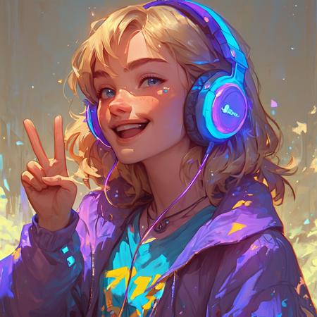 Glowing Fashion Portraits