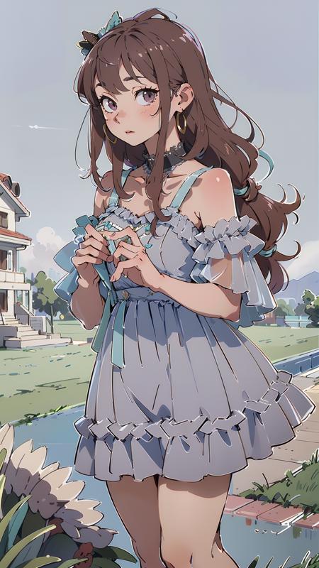 【去海边】Dress No.12 Grey Dress