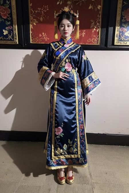清代女性旗装