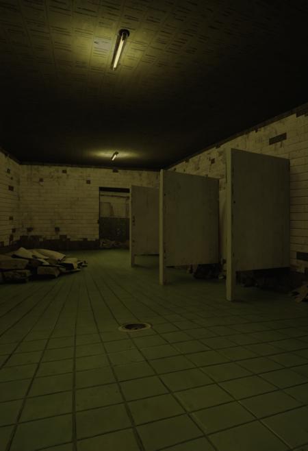 [Urban Liminal] Abandoned Underground Construction Style Background