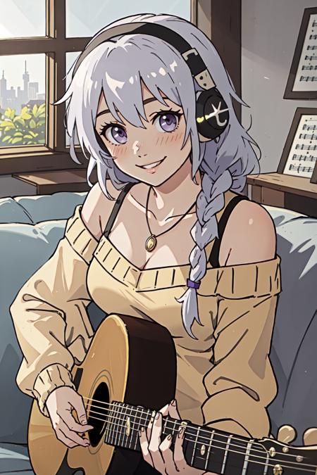 Wearing Headphones