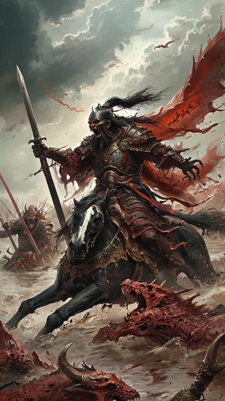 AiARTiST 绝尘 Ancient Chinese general LoRA XL