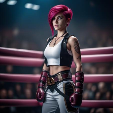 Vi  - Arcane / League of Legends - Realistic Flux1.D &SDXL