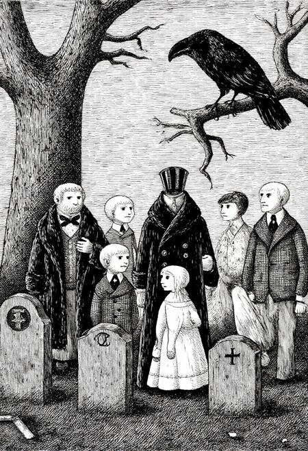Monochrome AIL Styles (Artists I Like)版本Edward Gorey (ID: 891415)