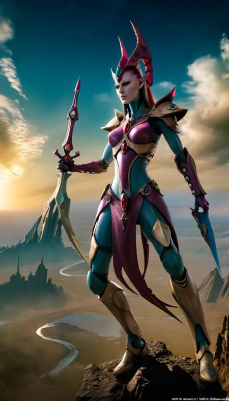 Aeldari (Eldar) [Warhammer 40k] LoRA XL | Epoch Elves / Blue Team