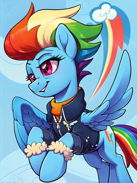 Older Rainbow Dash