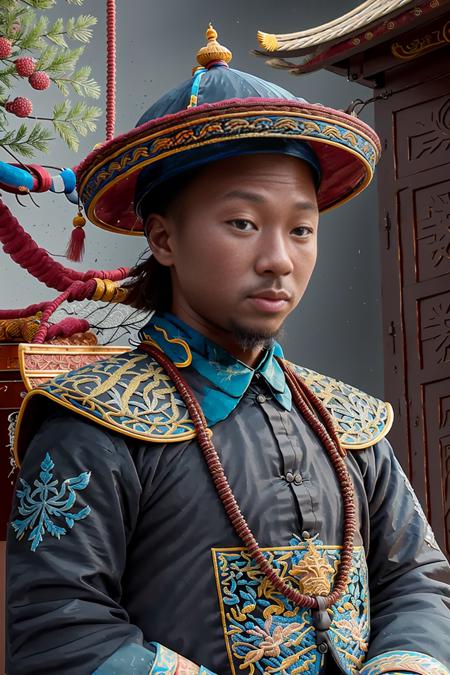 Qing dynasty constable uniform
