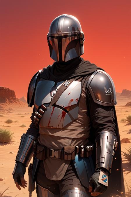 The Mandalorian from Star Wars