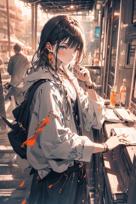 百花缭乱/midjourney 二次元/midjourney anime style Lora