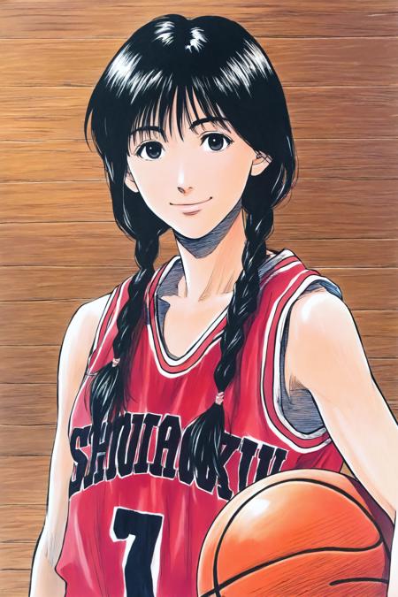 [illustrious XL] Inoue Takehiko/井上雄彦 《SLAM DUNK》/《灌篮高手》 樱木花道、流川枫 - Artist Style