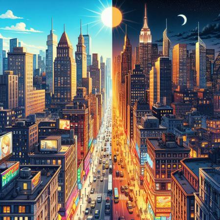 coexistence of day and night
