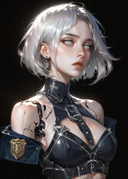 Semi-realistic cyberpunk girls - zhongguoduliu style版本v1.5 (ID: 597157)