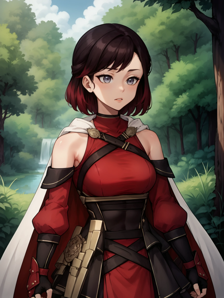 Summer Rose (RWBY) - 2 Outfits