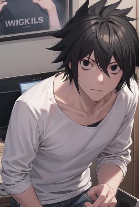 L / Lawliet (エル ローライト) - Death Note (デスノート)