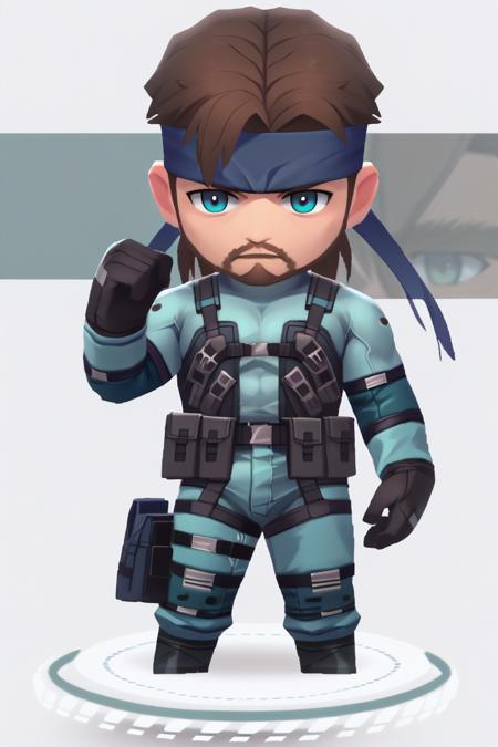 Solid Snake/ソリッド・スネーク (Metal Gear Solid) SDXL LoRA [Pony Diffusion]