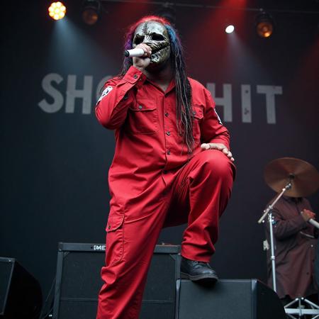 SLIPKNOT band. Number 8 masked. Corey Taylor