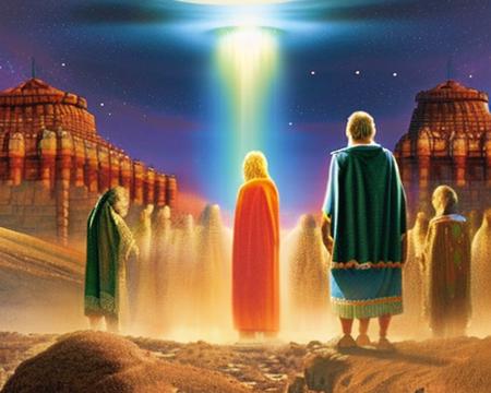 Mormon Bible Illustration