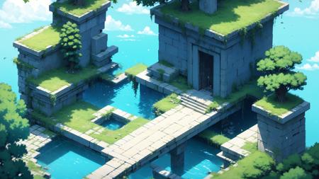 Abandoned Land - Game Scene Conceptual Design - Fantasy/Mythical Legend/2.5D版本v1.0 (ID: 368422)