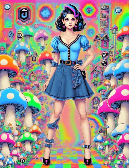 DonM - Shroom Kingdom 8bit [SD,SDXL,Pony]