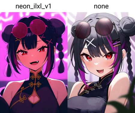 (Pony+XL) Strengthen Neon