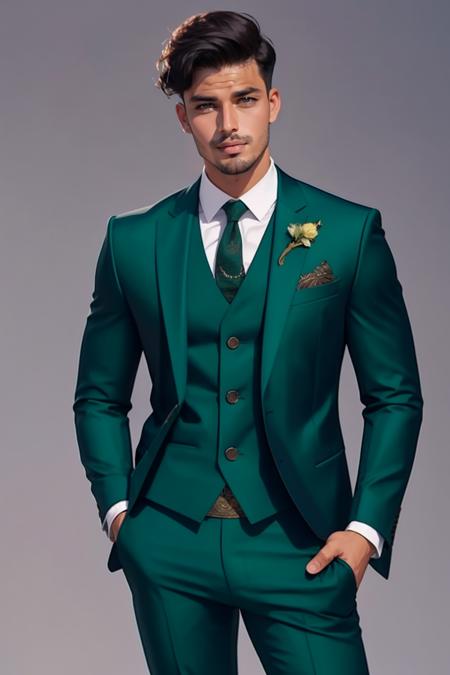 Emerald Green Suit