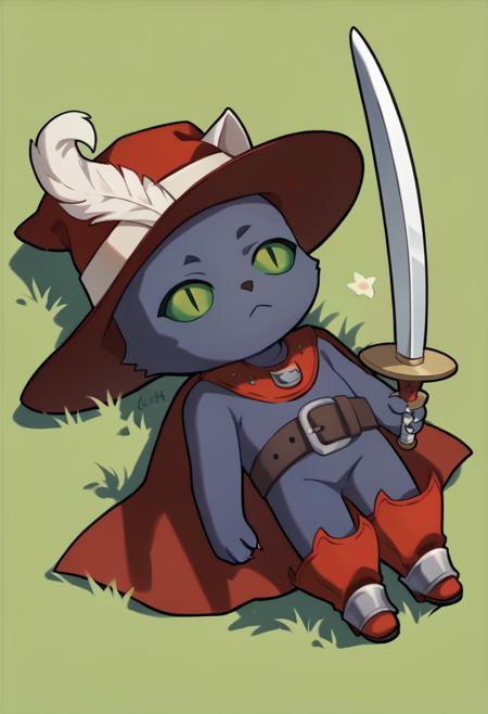 Cait Sith (Shin Megami Tensei / Persona) [Pony Diffusion]