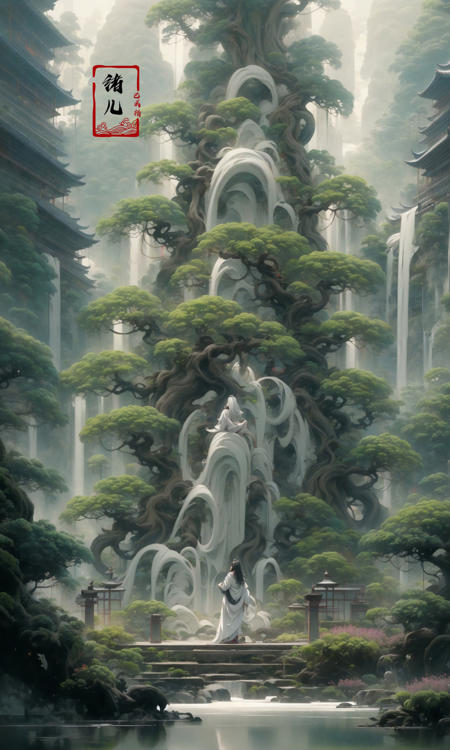 绪儿-【古风松】【 Gufeng pine 】 theme scenery版本v1.0 (ID: 156260)