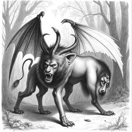 Dictionnaire Infernal (Louis Le Breton Style) 1.5,XL,Flux,Pony版本FLux V1.0 (ID: 858129)