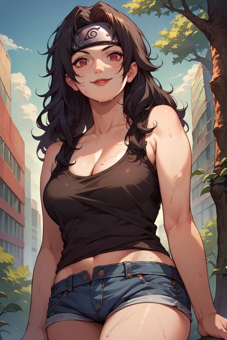 Kurenai Yuhi/夕日紅 (Naruto) SDXL LoRA [Pony Diffusion]