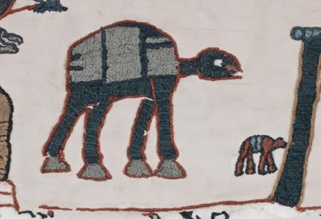 Bayeux Tapestry Style (Medieval Embroidery)