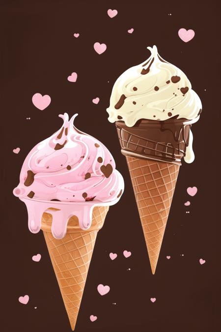 A style specifically designed for producing cartoon patterns on ice cream - tangbohu 14