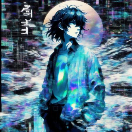 Anime Glitch Boy