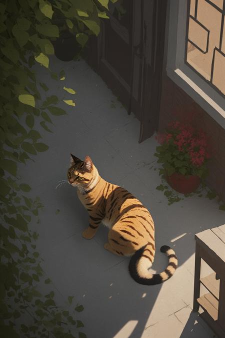 As_Country Style_插画风格小清新lora