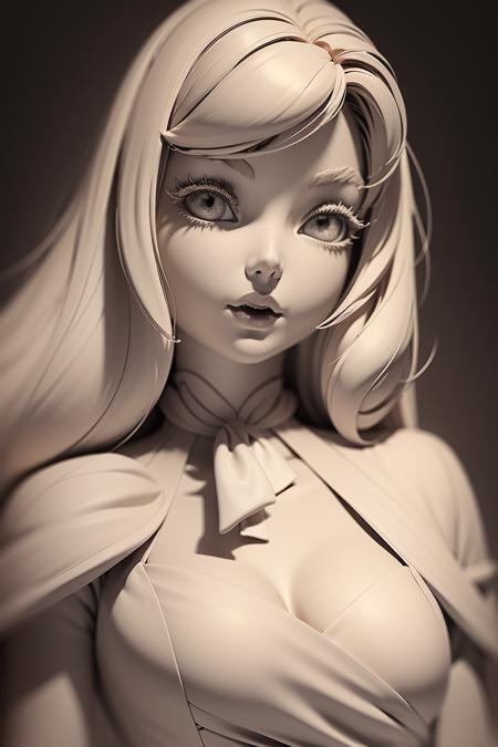 Clay Render Style/白模渲染风格