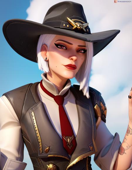 Ashe Overwatch 1 base skin (Pony & Illustrious)版本Pony-v1.0 (ID: 1180008)