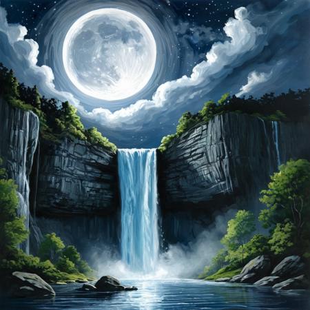 Realistic Drawing + Paitning style XL + F1D