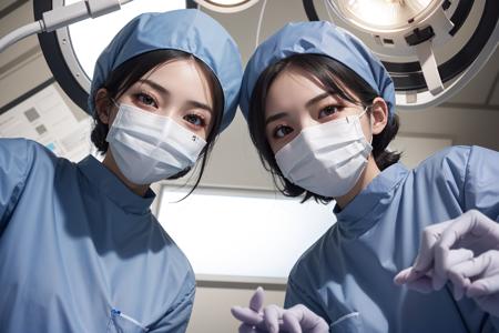 Surgery POV - View From Operating Table