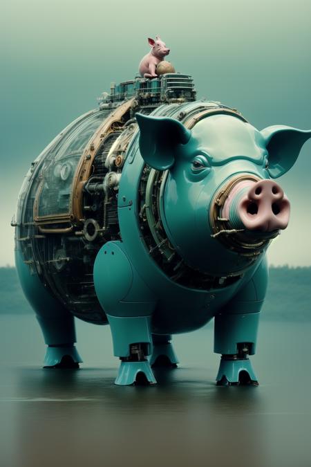 mechanical pig
