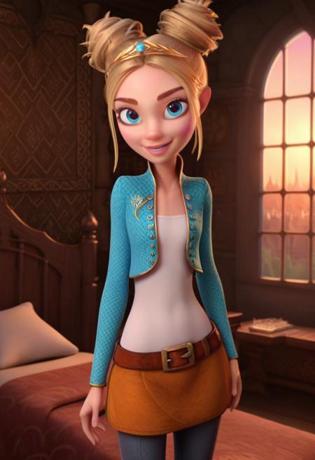 Sineglazka from Yaga and the Spellbook (2023) / Синеглазка из мультфильма Яга и книга заклинаний (2023) (Character) for Pony版本V1 (ID: 1057964)
