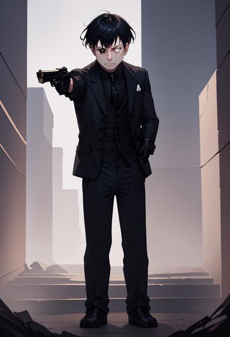 Yusuf Dikec's Gun Pose | 2024 Summer Olympics | Concept / Pose LoRA XL