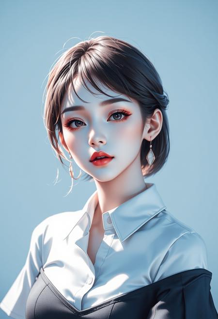 CG style girl